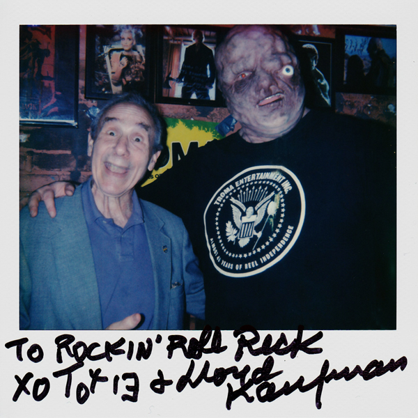 Portroids: Portroid of Lloyd Kaufman and Toxie