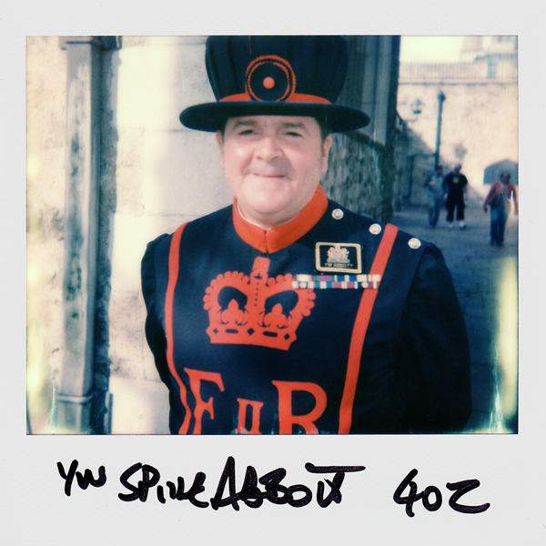 Portroids: Portroid of Beefeater Spike Abbott